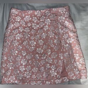 Wild Fable Pink Floral Skirt